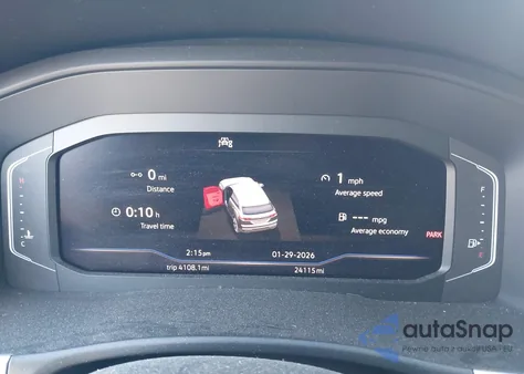 2022 Volkswagen Atlas Cross Sport 2.0T Se W/Technology из США, поврежденный, VIN 1V2KC2CA5NC206919